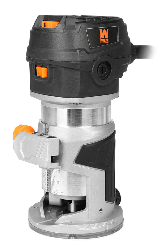 ▶ WEN  Enrutador de molduras laminadas de 1/4 pulgadas de velocidad variable para carpintería