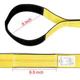 ▶ Correas Elevadoras de 10 x 2 Pulgadas, Capacidad de 15 Libras, Paquete de 2 eslingas Elevadoras Resistentes, Correa de recuperación para árbol
