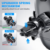 ▶ Soporte para Celular Automóvil 3 en 1 Potente Ventosa Porta Celular para Auto Parabrisas/Salpicadero/Ventilación Base Celular para iPhone, Samsung, Xiaomi Redmi, etc. para Fundas Gruesas