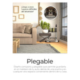 ▶ Escalera Telescópica Plegable, Escalera de Tijera Altura Ajustable con Escalones, Aluminio Reforzado y Duradero, Soporta hasta 150KG, Modelo Retráctil de Mayor Estabilidad (5 Metros)