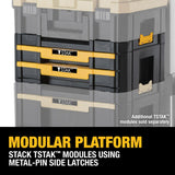 ▶ DEWALT Caja Organizadora de Herramientas TSTAK de 2 Cajones DWST17804