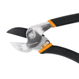 Tijeras de podar capacidad de corte de 5/8 pulgadas con tecnología de palanca de potencia que proporciona más potencia de corte, lo mejor para tallos secos, muertos y ramas pequeñas