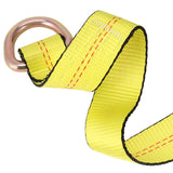 ▶ Paquete de 6 correas de remolque de 2 pulgadas x 8.2 pies con anillo en D para elevación de ruedas, camión de auxilio, remolque, remolque, de 2 pulgadas x 8.2 pies