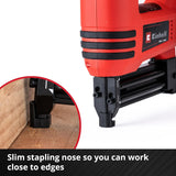 ▶ Clavadora Solo Power X-Change (Li-Ion, 18 V, grapadora y pistola de clavos, máx. 20 disparos por minuto, incluye 300 clavos, incluye 300 pinzas, sin batería, sin cargador) Einhell