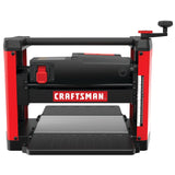 Cepilladora, 15 amperios, para bancos, cabezal de corte de acero sólido de dos cuchillos CRAFTSMAN