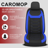 ▶ Fundas transpirables para asiento de auto, asientos completos, fundas de asiento hechas de tela de malla 3D para autos, fundas interiores compatibles con asiento dividido, ajuste universal