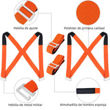 ▶ Correas Móviles, Correas de Elevación para Levantador de Muebles, Eslingas de Carga de Mover Muebles de Hombro para 2 Personas, Lifting Straps Carga 900 Libras