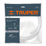 ▶TRUPER Guía jalacables de nylon para cable 15 m Truper