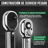 ▶ Llave de torque o dinamométrica  De 3/8 Pulgadas, 19-110Nm/7.4-81.1pies-Libra, Llave De Torque Con ±4% De Precisión, Adecuada Para La Instalación De Bicicletas, Coches y Otras Máquinas