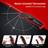 Termómetro de carne a prueba de agua ThermoPro TP19 con retroiluminación Ambidextrous y termómetro de lectura instantánea para cocinar alimentos para aceite de agua dulce de cocina