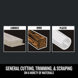 ▶ CRAFTSMAN Sierra de mano, sierra para metales de 12 pulgadas (CMHT20138), color rojo