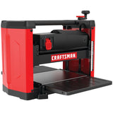 Cepilladora, 15 amperios, para bancos, cabezal de corte de acero sólido de dos cuchillos CRAFTSMAN