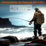 DGGTW Kit de Supervivencia Militar Profesional,Multifuncional Mochila Kit de Emergencia,Equipo de Supervivencia,Survival Kit de Camping,Senderismo,Escalada, Exploración,Viajes