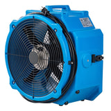 Ventilador Axial Soplador mover aéreo Comercial secador de piso, Azul, 1