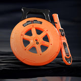 ▶ Buscador de tuberías y cables subterráneos de PVC de 30 m subterráneos, detector de bloqueo de tuberías IP67 impermeable con sensibilidad ajustable, escáner de pared de alcantarillado, herramienta de fontanería para tuberías de agua de plástico de PVC