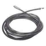 ▶ Taladro eléctrico de 5 m, accesorio de limpieza de drenaje, de acero al manganeso para taladro con cable de resorte flexible, herramienta de limpieza de tuberías de alcantarillado para fregadero de