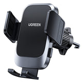 ▶ Soporte Celular Automóvil, Base Porta Móvil Auto Giratorio 360° con Gancho Metálico y Botón de Liberación, Uso con Una Sola Mano para iPhone 16 15 14 13 Pro MAX, Galaxy S24 S23 S22 Ultra