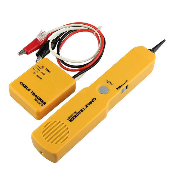 Probador de circuitos de trazador de cables eléctricos con generador de tonos y kit de sonda, probador de localización de señales de cable, continuidad del circuito de prueba, línea telefónica de red,