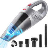 ▶  Aspiradora de Mano, 5000PA Aspiradora Inalámbrico Portatil Potente Aspirador de Coche Seco y Húmedo120w USB Carga Rapida para Coches,Hogar, Oficina, Sofas, Pelos Mascotas