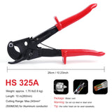 ▶ Cortador de cables y carraca funciona para cables de aluminio y varios núcleos de hasta 240 mm²