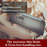 Sierra japonesa de precisión 150mm Rip Cross Angle Cut - Serrucho de mano profesional Herramientas carpinteria madera