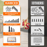 🔩 LAURALS 1800Pcs M2 M3 M4 M5 Metric Screw Assortment Kit, Grade 12.9 Alloy Steel Metric Bolt Assortment, Hex Socket Head Cap Machine Screws with Flat&Lock Washers, Nuts and Bolts Assortment Kit