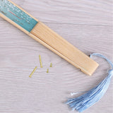 HOLIDYOYO Kit De Reparación De Tuercas Y Clavos con Remaches De Eje De Ventilador Plegable Accesorios De Ventilador De Flores Secas De Papel De Bambú Sujetador De Repuesto De Eje De Mano