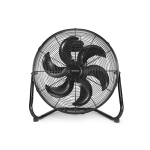 Circulador de Aire Metálico Industrial de Alta Velocidad | Piso y Pared | 5 Años de Garantía | 20 Pulgadas | 1490 RPM | Negro