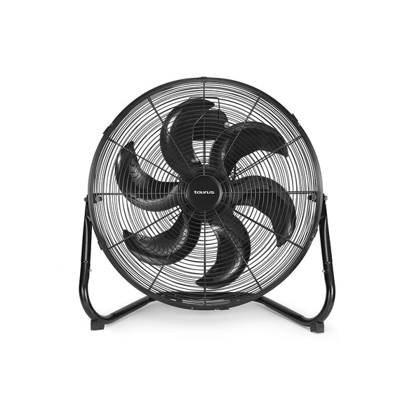 Circulador de Aire Metálico Industrial de Alta Velocidad | Piso y Pared | 5 Años de Garantía | 20 Pulgadas | 1490 RPM | Negro
