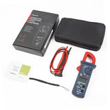 ▶ Pinza Amperimétrica, Multímetro Digital Automático, Medidor de Corriente Voltaje AC/DC, Resistencia, Continua, Diodos Pinza