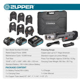 ▶ Herramientas de prensa profesional estándar actualizado con mordazas de prensa Pro opcionales para cobre Viega (mordazas de 1/2 pulgadas, 3/4 pulgadas, 1 1/4 pulgadas, 1 1/2