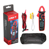 ▶ Pinza amperimétrica digital UT210D de resistencia a voltaje AC/DC