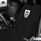 ▶ Cubierta de Asiento, Negro, Negro Seat Armor 'Jeep with Grille'