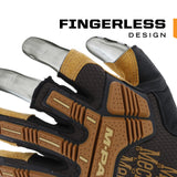 ▶ Mechanix Wear M-Pact Framer - Guantes de cuero