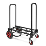 Carro de Mano 8 en 1 Ajustable Profesional, Capacidad de 150kg, Carro de Plataforma Plegable y Ligero, Ideal para Equipaje, Mudanzas, Almacenes y Envíos, Se Extiende de 70 cm a 112.4 cm