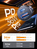 ▶ Cargador para Auto con Cable USB C 60W, PD 36W Cargador para Carro Rápida, Adaptador de Coche Compatible con iPhone 17 Air/16/15/Pro MAX, Galaxy S25/S24/S23 Ultra, Xiaomi, Motorola