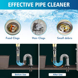 ▶ Vejiga de Drenaje, 3 Piezas Limpiadores de Drenaje de Goma Kit de Desobstrucción de Drenaje Kits de Desobstrucción de Bloqueo de Drenaje para Fregaderos de Cocina, Duchas