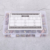 🔩 Longzhuo 300PCS Tuerca de remache, kit de tuercas de remache métricas de acero al carbono,tuercas de remache de acero al carbono con cabeza plana roscada