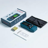 ▶ Buscador de tuberías y cables subterráneos - Buscador de pernos 6 en 1, escáner de pared de alta precisión para detección de cables de CA de madera, metal y vivo, ideal para proyectos de renovación del hogar y bricolaje