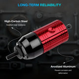 ▶ Remachadora Profesional Juego de Herramientas de remachado para Taladro inalámbrico, Juego de Remachadora de 5 Clavijas métricas y 5 SAE y 50 Tuercas de Remache Surtidas, Bolsa de Transporte Resistente