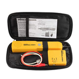Probador de circuitos de trazador de cables eléctricos con generador de tonos y kit de sonda, probador de localización de señales de cable, continuidad del circuito de prueba, línea telefónica de red,