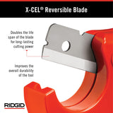 Cortador PC-1250, Mangos de Tijera, Para Tuberías y Tubos Plásticos, Cuchillas Reversibles, Rojo RIDGID