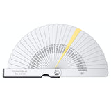 ▶ Kit de Calibre Digital 150mm / 6" Pie de Rey con Galga de Espesores 32 Hojas Acero Inoxidable Calibrador Digital Medición Métrica/Fracciones/Pulgadas para Ancho Longitud Profundidad y Diámetro