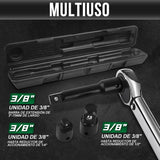 ▶ Llave de torque o dinamométrica  De 3/8 Pulgadas, 19-110Nm/7.4-81.1pies-Libra, Llave De Torque Con ±4% De Precisión, Adecuada Para La Instalación De Bicicletas, Coches y Otras Máquinas