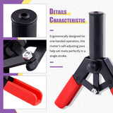 ▶ Juego de 41 pistolas de remache de polietileno con 1 herramienta de extracción de remaches, herramienta de remache de polietileno para todos los remaches de plástico, seguro para extracción