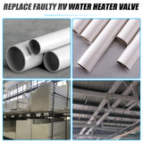 ▶ Roscado  de tubos  Herramienta para hacer roscas de PVC, juego de troqueles NPT, herramienta de fontanería con 3 troqueles, 1/2 pulgadas, 3/4 pulgadas, 1 pulgada, kit de enhebrador de tubería