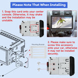 ▶ Estéreo de coche de un solo DIN de 10.1 pulgadas con CarPlay y Android Auto, radio de visualización táctil de 10 pulgadas con enlace de espejo/1080P/EQ Audio/SWC/Bluetooth + cámara de respaldo +