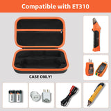 Estuche duro para Klein Tools Disyuntores Finder Probador eléctrico y kit de herramientas 80016 y RT250 GFCI Probador de salida y accesorios Herramientas eléctricas Bolsa organizadora de