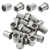🔩 Cionyce - 20 tuercas de remache de 3/8 pulgadas - 16 UNC - Tuerca de inserción roscada de cabeza plana de aleación de aluminio para mejorar el rendimiento y la durabilidad