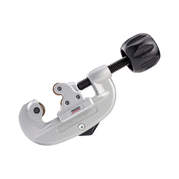 Tubos y cortador de conductos con perilla X-CEL, plata RIDGID 32920 Modelo 15 Alimentación de tornillo de 3/16